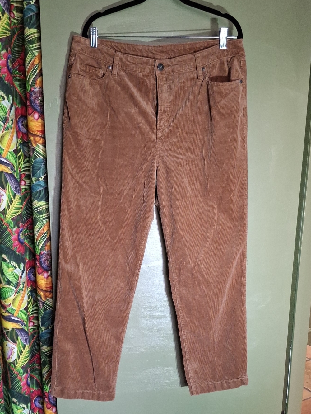 Style & Co. Women's Corduroy Pants in Warm Brown